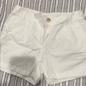 White shorts